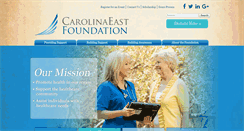 Desktop Screenshot of carolinaeastfoundation.com